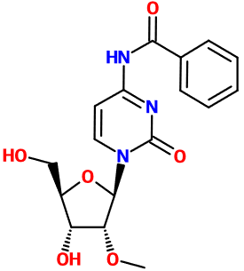 MC081318 N4-Benzoyl-2'-O-methylcytidine (图片) MC081318 N4-Benzoyl-2'-O-methylcytidine